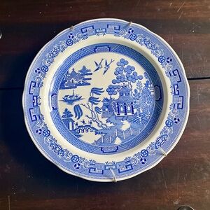 The Spode Blue Room Collection Willow Plate